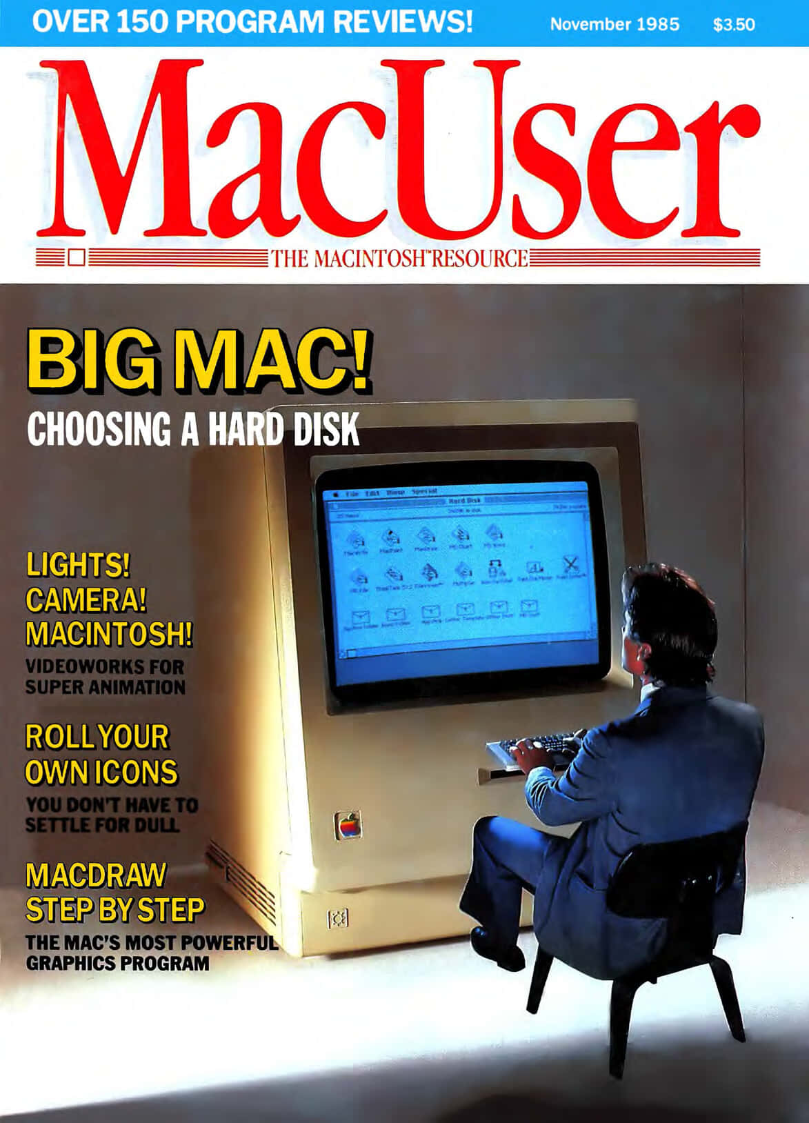 MacUser November 1985 Cover