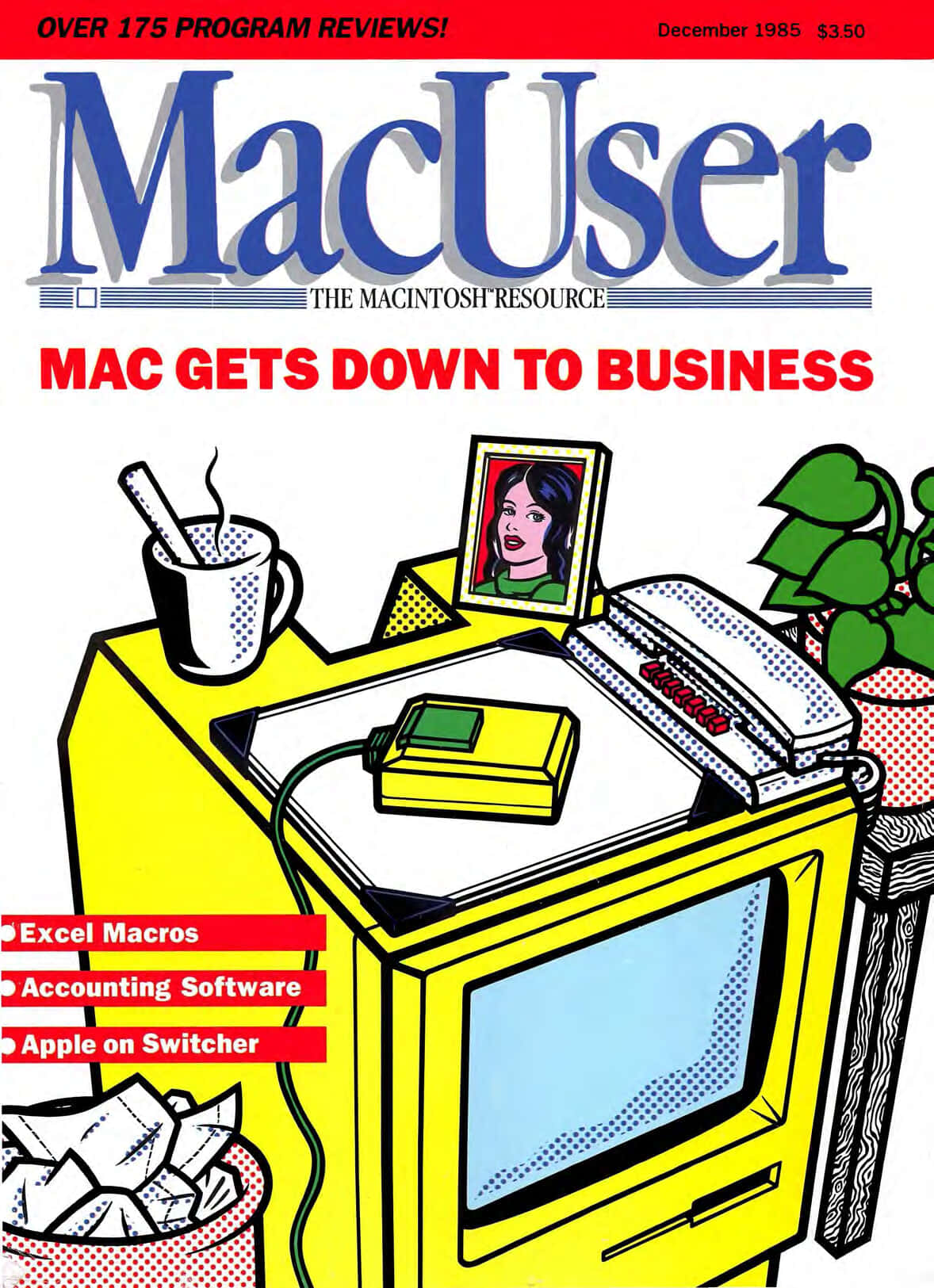 MacUser December 1985 Cover